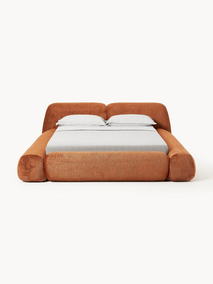 Wolke Teddy Bouclé Upholstered Bed